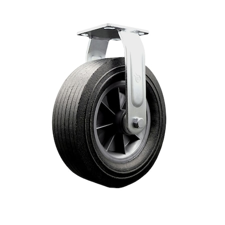 Service Caster BBQ Smoker Grill Flat-Free All Terrain 10'' Rigid Caster SMOK-SCC-100R1030-SNB